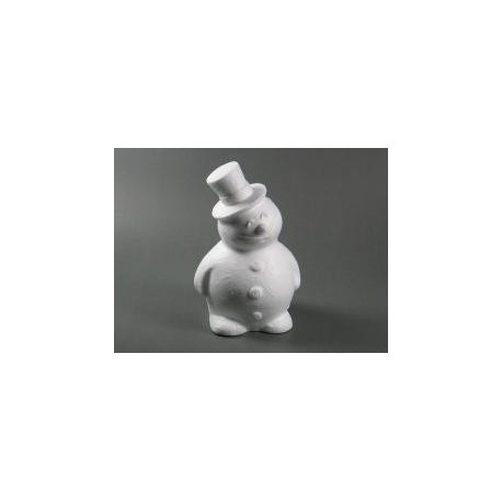 Polystyrenový sněhulák 16,5 cm