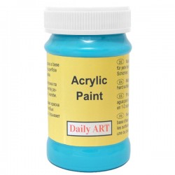 Akrylová barva Tyrkysově modrá 100 ml Daily ART