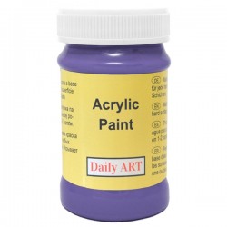 Akrylová barva fialová  100 ml, DailyART