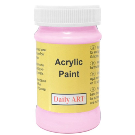 Akrylová barva flamingo  100 ml, DailyART