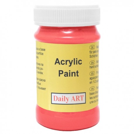Akrylová barva  amarant  100 ml, DailyART