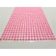 Samolepící perličky růžové perleťové 1000 kusů 3 mm