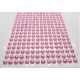Samolepící perličky starorůžové 504 kusů 0,5 cm