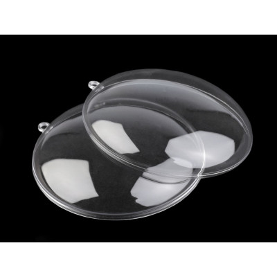 Plastový dvoudílný medailon na zavěšení průměr 9 cm