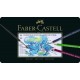 Akvarelové pastelky 36 kusů v kovové kazetě Faber Castell