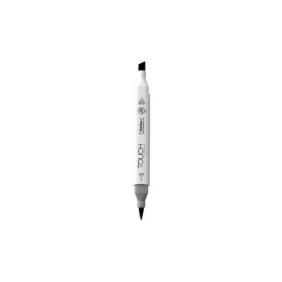 Touch Twin Marker Brush sada štětečkových oboustranných fixů 6 kusů šedé odstíny
