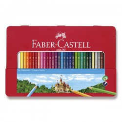 Pastelky sada 36 kusů v kovové krabičce Faber Castell