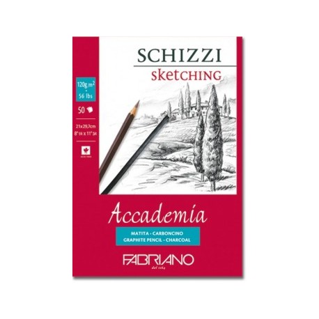 Skicák Accademia 120g/m² 50 listů Fabriano A5