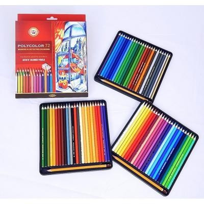 Pastelky Polycolor 72ks v papírové krabičce umělecké KOH-I-NOOR