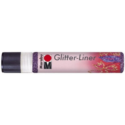 Glitrový liner ametystový 25 ml Marabu