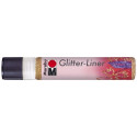 Glitrový liner červené zlato 25 ml Marabu