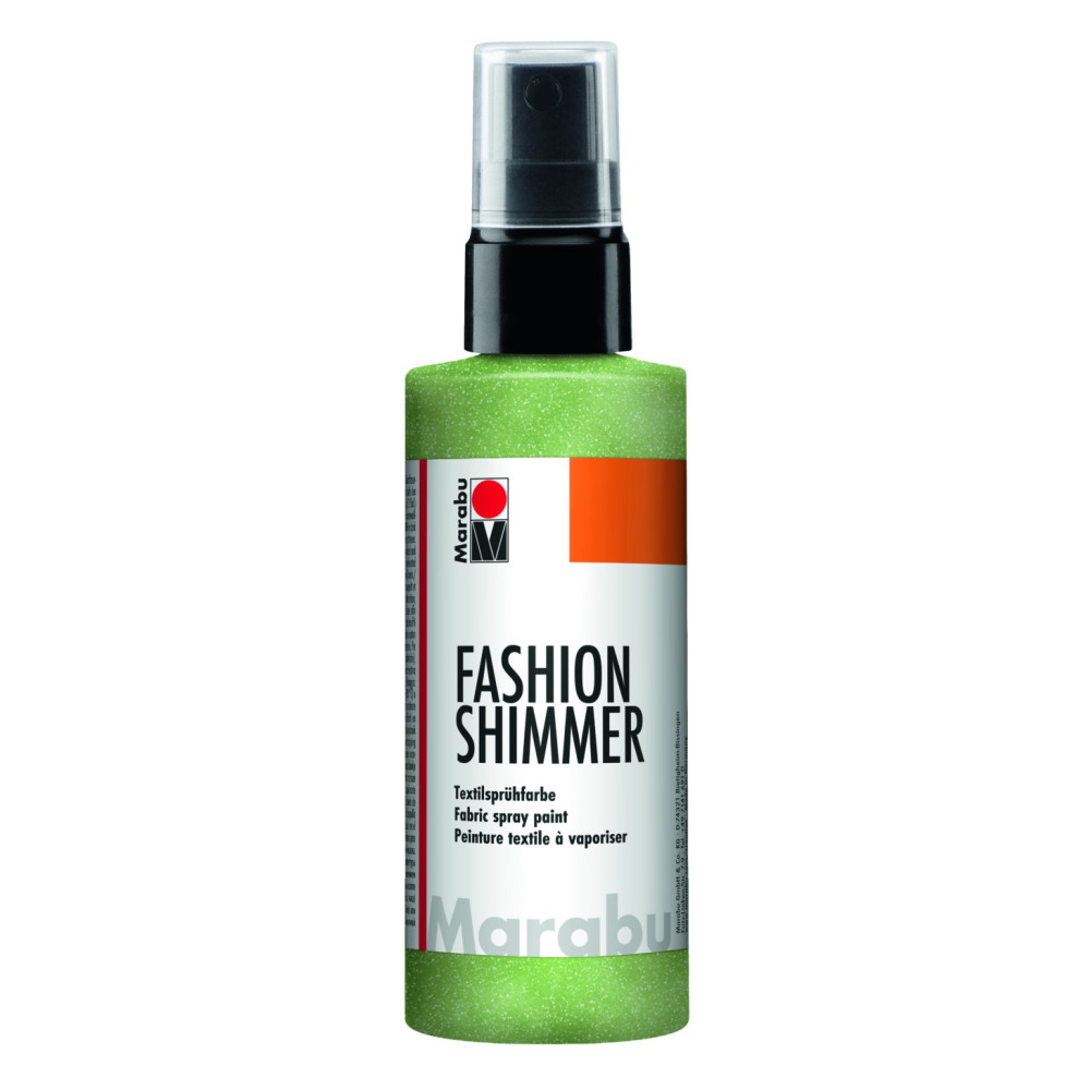 Sprej na textil Fashion Shimmer zelený reseda perleťový 100 ml Marabu