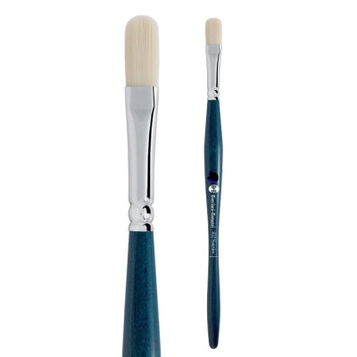 Štětec plochý zaoblený ergonomický velikost 832 Borciani Bonazzi