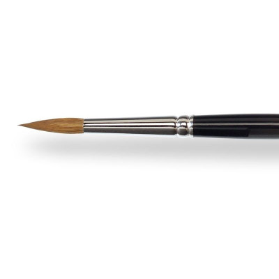 Štětec Kolinsky 100% sobol  série 195 kulatý Lineo