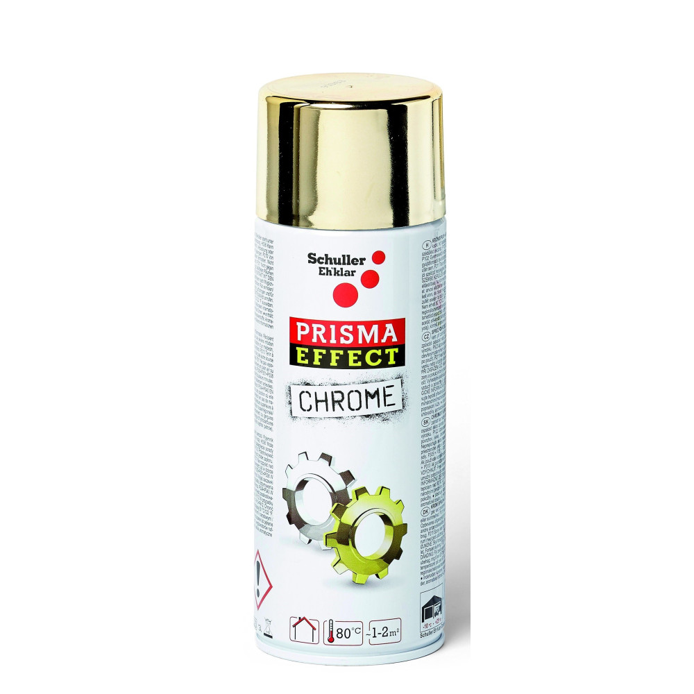 Sprej chromový efekt zlatý Prisma effect 400ml Schuller