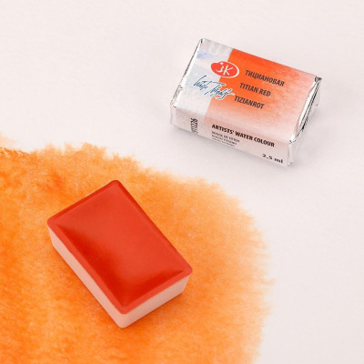 Akvarelová Titian Red barva  2,5 ml White Nights Nevskaya Palitra