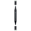 Popisovač oboustranný Šedý studený světlý Sketch Marker Graphix Marabu