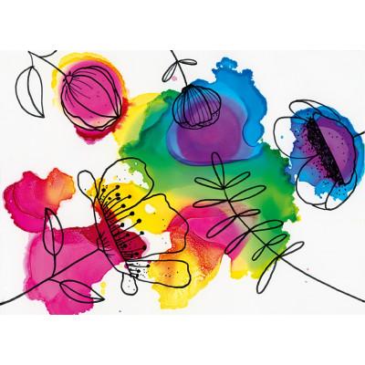 Permanent Marker Graphix sada 4 kusů Marabu
