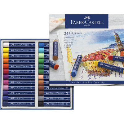 Faber Castell Olejové pastely 24 ks umělecké