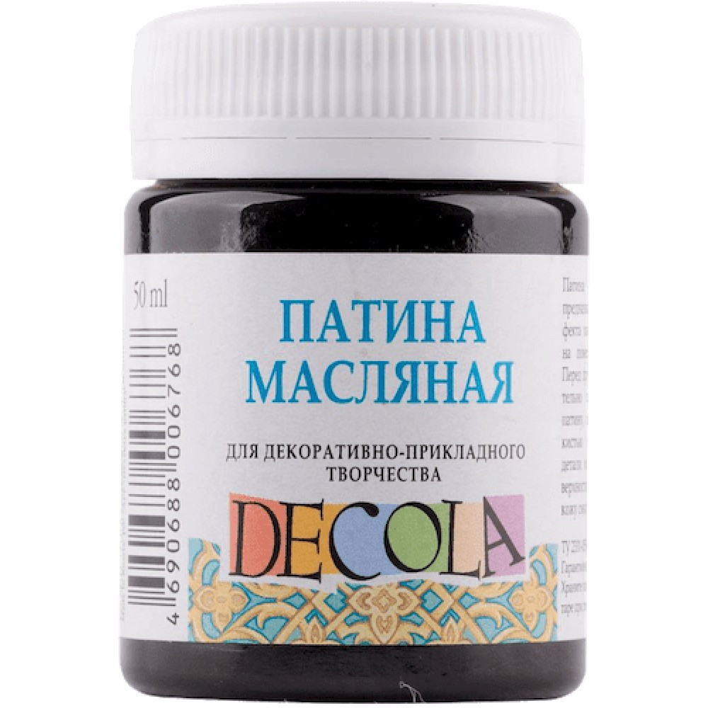 Olejová patina černá,  Decola, 50 ml