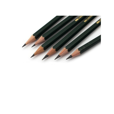 Grafitové tužky sada 6 kusů v kovové krabičce Faber Castell