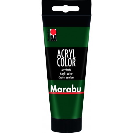 Akrylová barva zelená pinie 100 ml Marabu