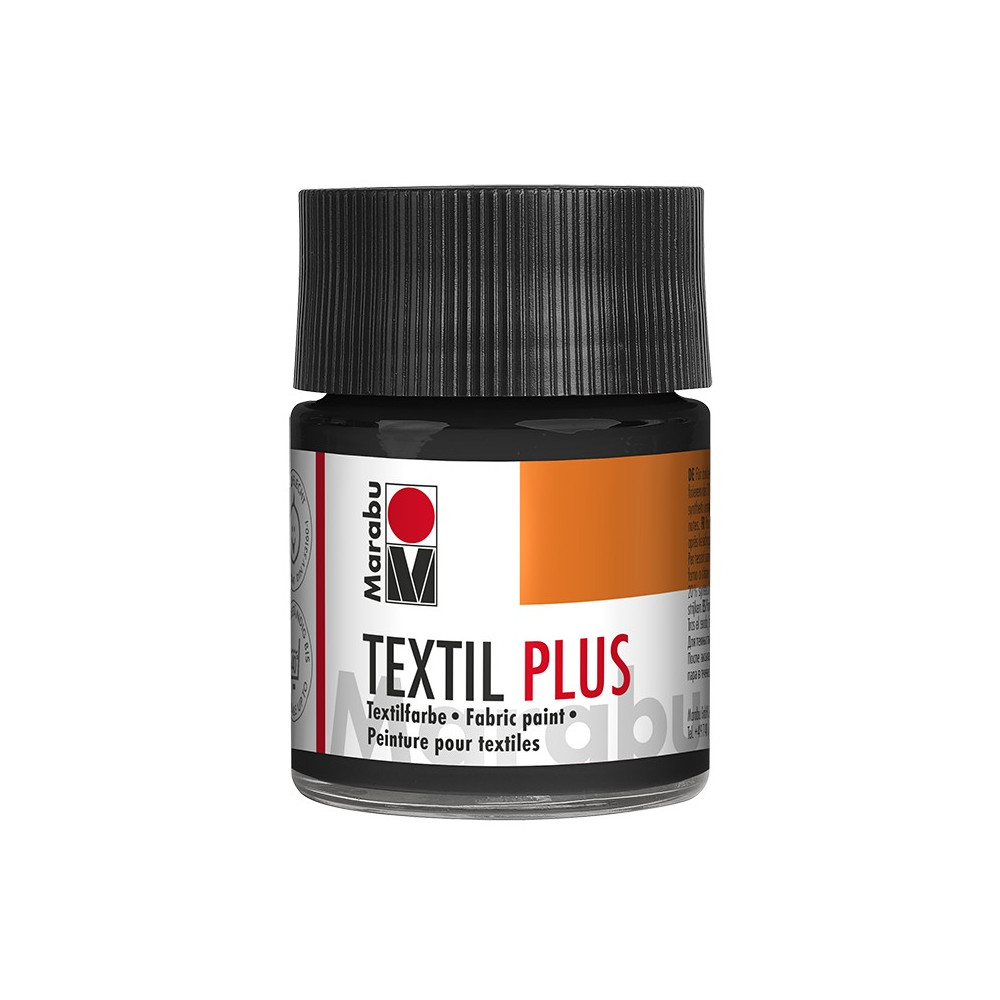 Barva na textil Textil Plus černá 50 ml Marabu