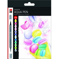 Aqua pen sada 12 kusů Marabu