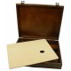 Luxusní dřevěný kufřík na barvy 36x28,5x7cm