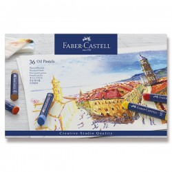 Pastely umělecké olejové sada 36 kusů Faber Castell