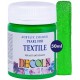 Barva na textil, Zelená perleťová, Decola, 50 ml