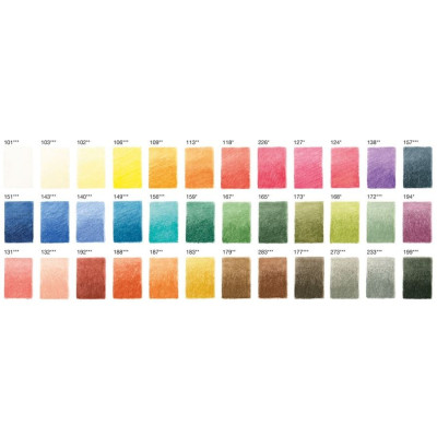 Suchý pastel v tužce 36ks Faber Castell sada v plechové krabičce Pitt Pastell